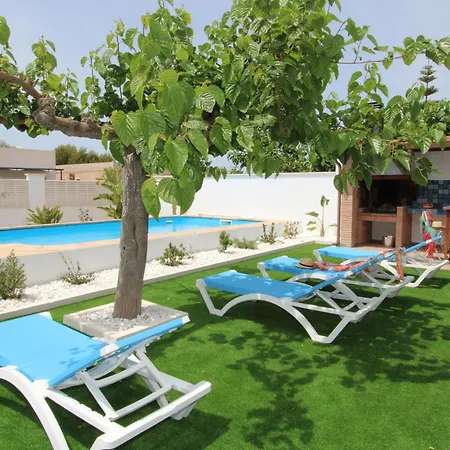 Casa Cerca Del Mar Con Piscina Privada, Wifi, Aire Opcional, Mascotas Bienvenidas, Playa Perros - Es-184-26 *