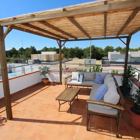 Casa Cerca Del Mar Con Piscina Privada, Wifi, Aire Opcional, Mascotas Bienvenidas, Playa Perros - Es-184-26 *