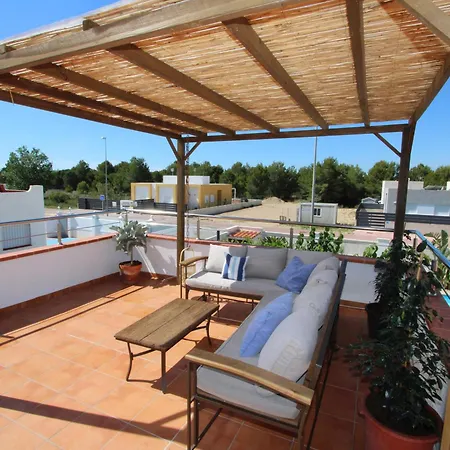Casa Cerca Del Mar Con Piscina Privada, Wifi, Aire Opcional, Mascotas Bienvenidas, Playa Perros - Es-184-26 * Riumar