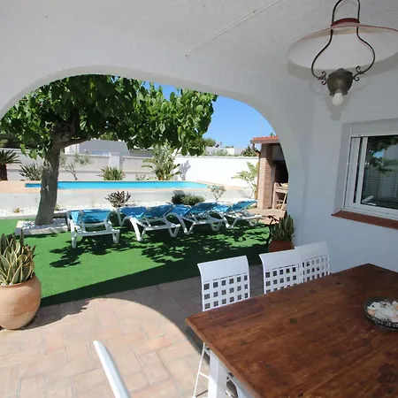 Casa Cerca Del Mar Con Piscina Privada, Wifi, Aire Opcional, Mascotas Bienvenidas, Playa Perros - Es-184-26 Holiday home Riumar